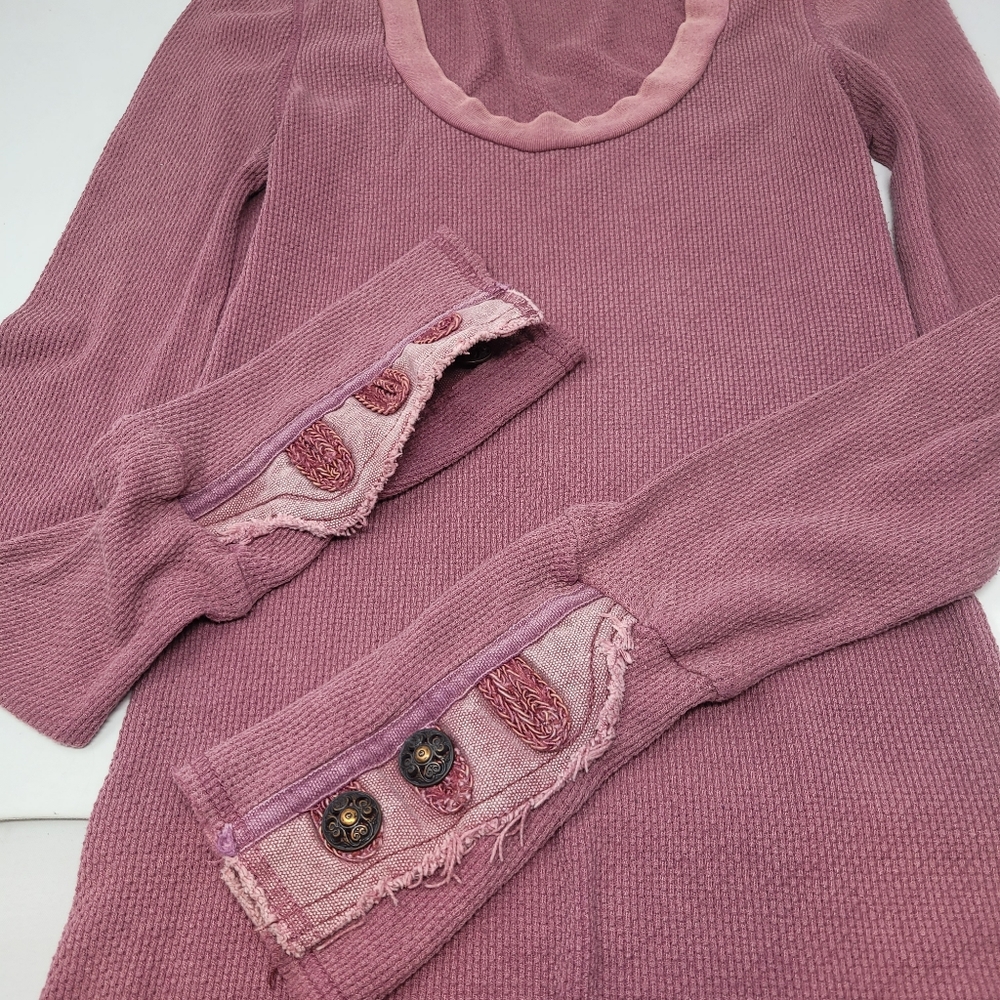 RARE VITAGE FREE PEOPLE THERMAL SHIRT